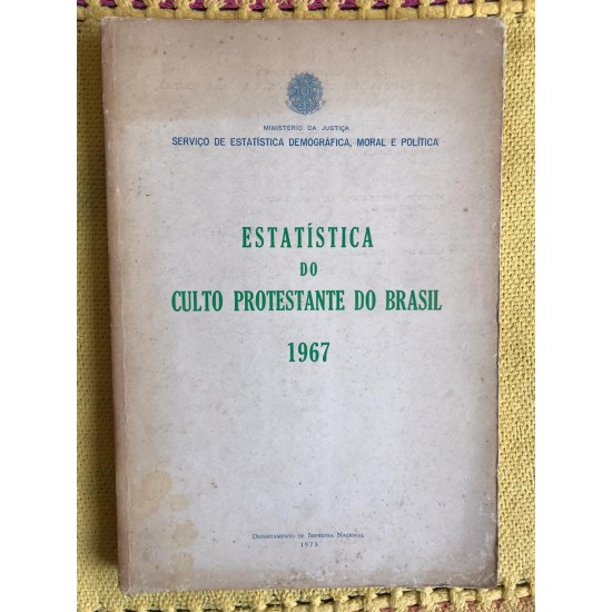 Estatística do Culto Protestante do Brasil 1967