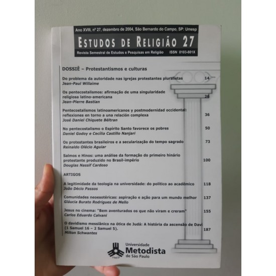 Estudos da Religião 27