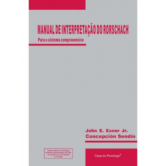 Manual de Interpretação do Rorschach: Para o Sistema Compreensivo