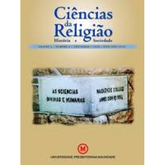 Ciências da Religião História e Sociedade Ano 3